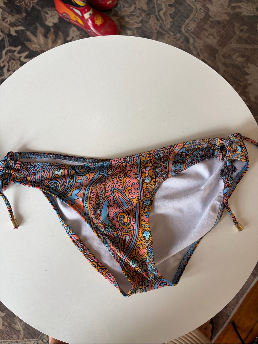 Billabong Multicolor Paisley Tie-Side Bikini Bottoms